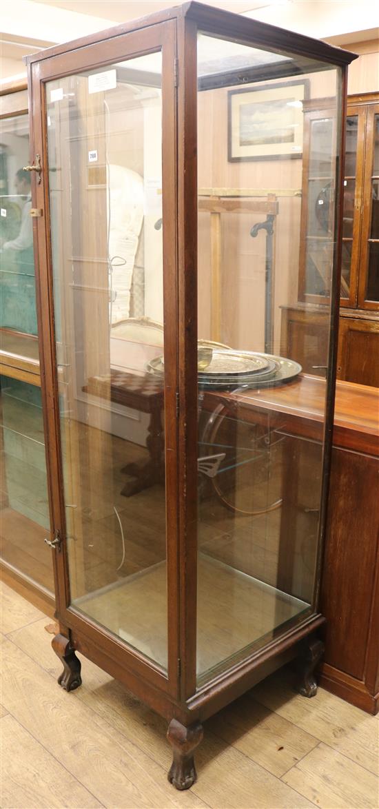 A shop display cabinet, W.56cm